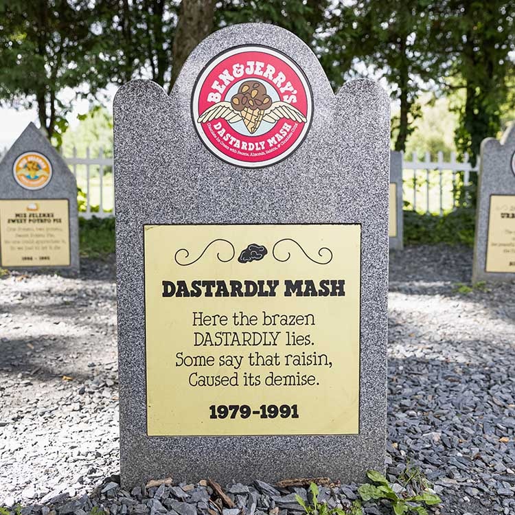 Dastardly Mash tombstone