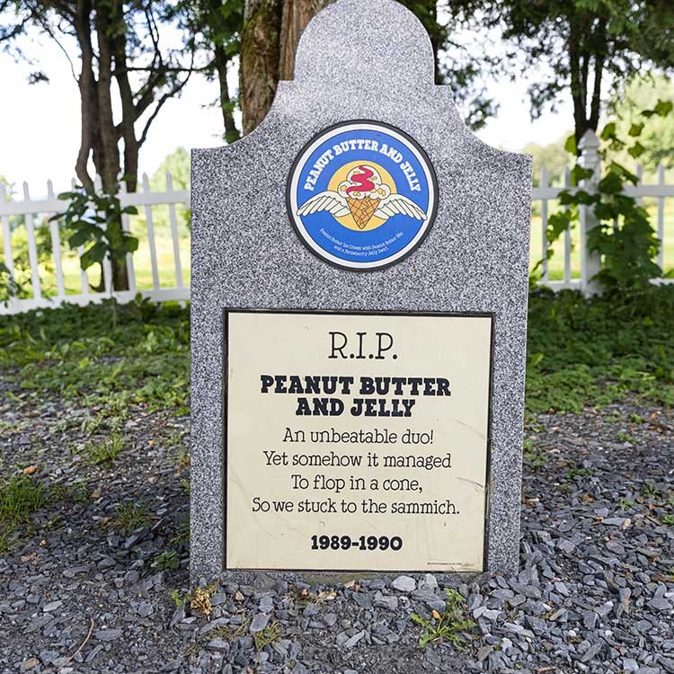 Peanut Butter and Jelly tombstone